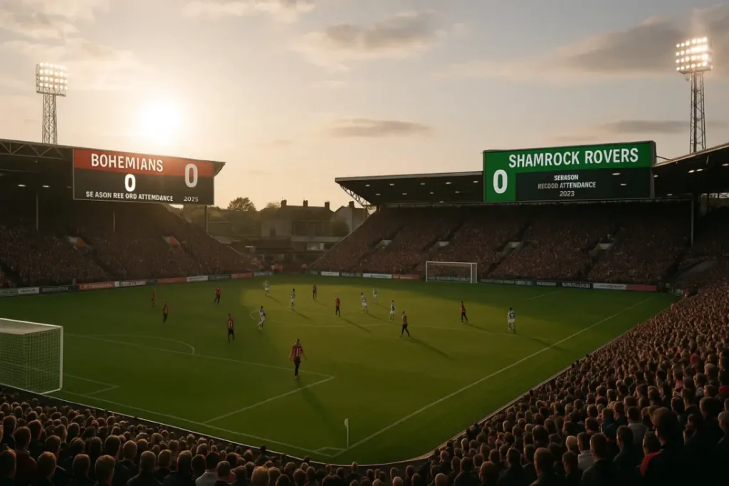 Дублинское дерби Bohemians vs Shamrock Rovers: рекорд сезона 2025 в Ирландии